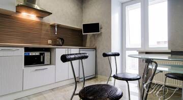 Фото номера Люкс с 1 спальней и диваном-кроватью Гостиница Kutuzov TG Apartments г. Сыктывкар 4